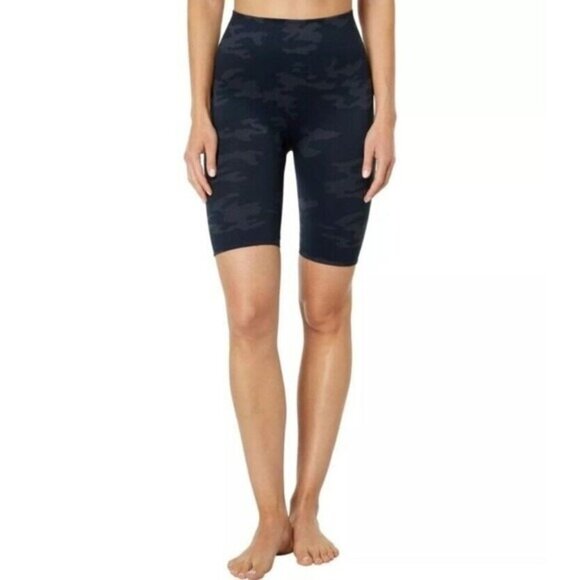 SPANX activewear black size XS women's camouflage print athletic gym workout - Picture 7 of 11